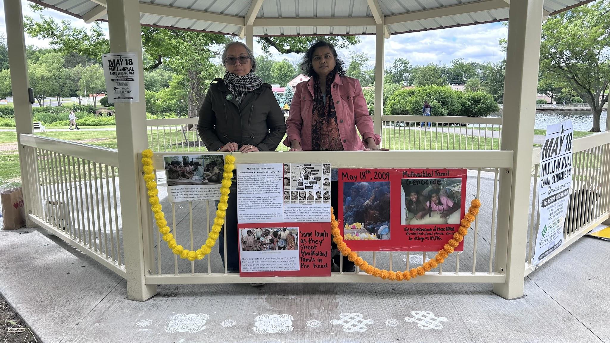 Tamil Genocide Remembrance Day at Roosevelt Park, Edison